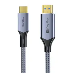 GENERICO - Cable Adaptador VegGieg Tipo C A Hdmi 8k 60hz 4k 240hz 2K 360Hz Hdr 48gbps