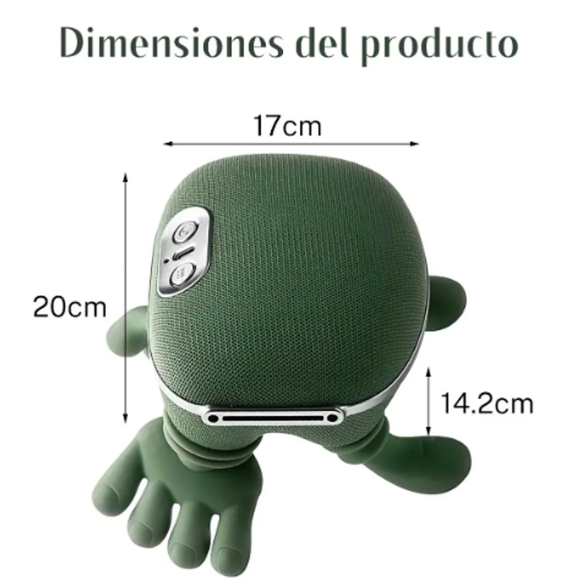 MOVI - Masajeador Eléctrico de Cuello y Espalda con Manos Simuladas  Masaje Shiatsu Relajante