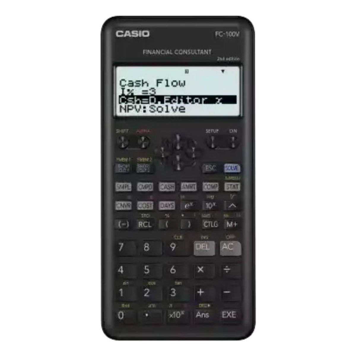 CASIO - CALCULADORA FINANCIERA FC-100V-2
