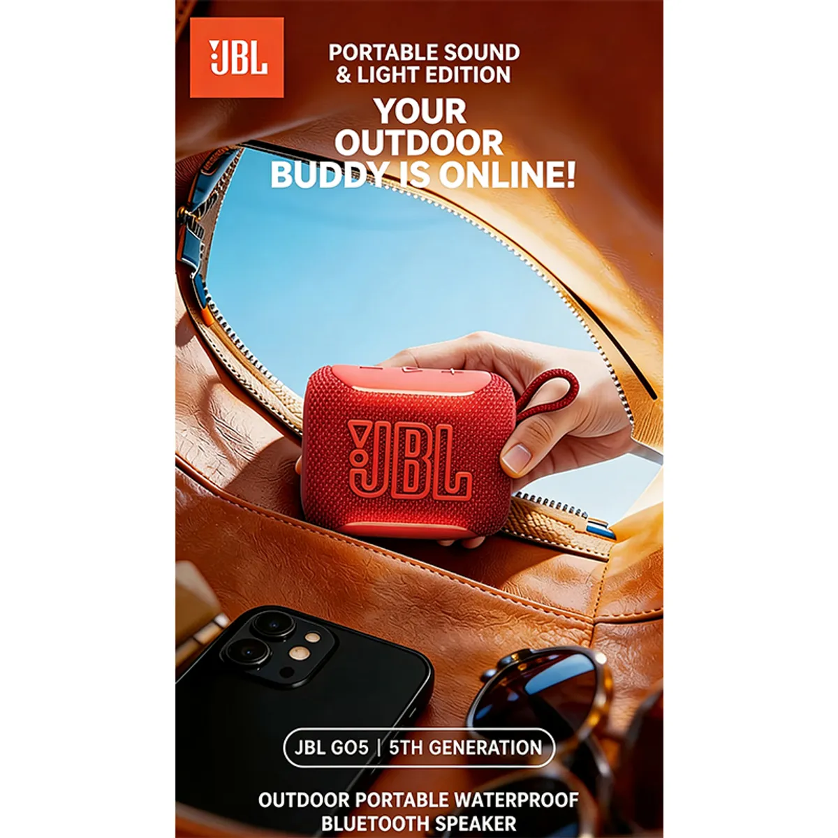 JBL - Parlante JBL Go 5 Original Bluetooth 6.0 IP68