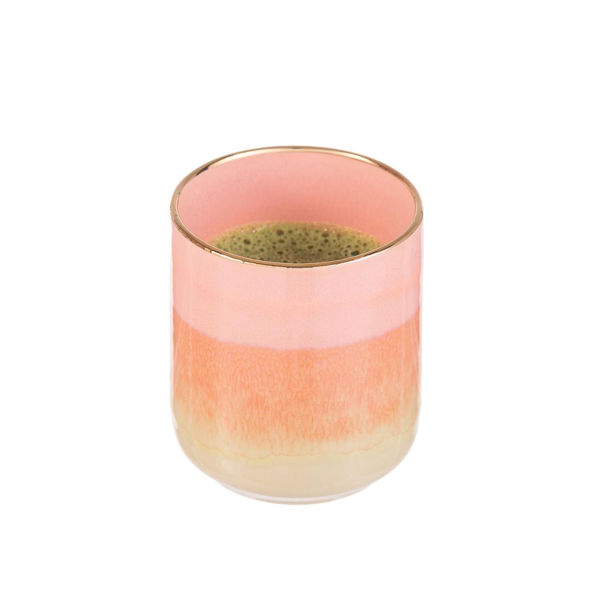 ADAGIO TEAS - Vaso Cerámica Watercolor Rosado 260 ml