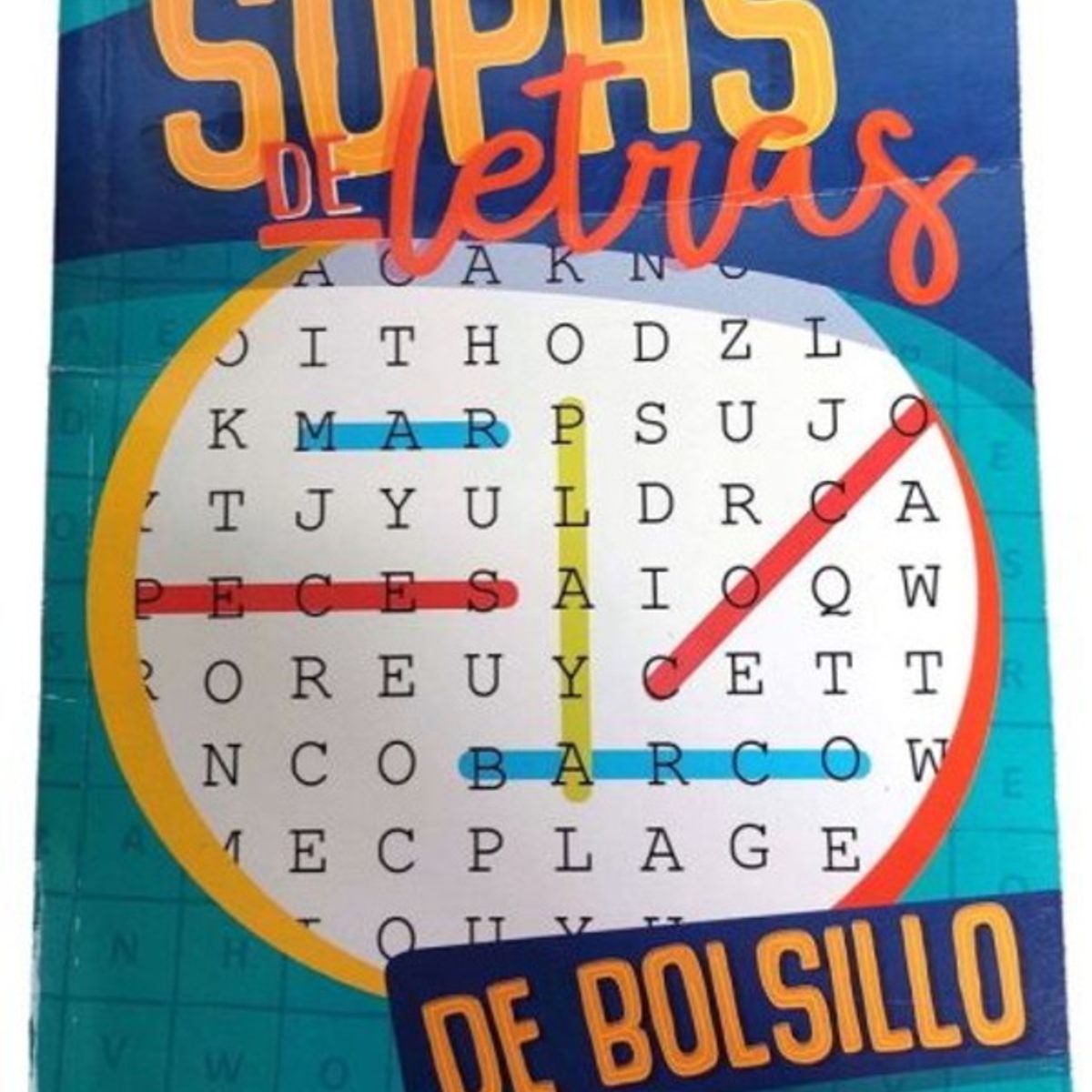 ANTARTICA LIBROS - Sopas De Letras De Bolsillo 1