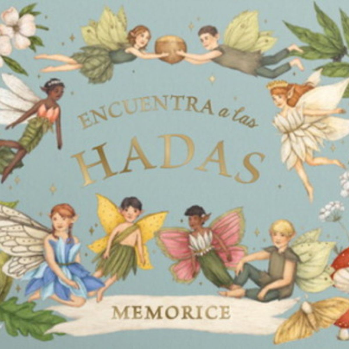 ANTARTICA LIBROS - Encuentra A Las Hadas. Memorice