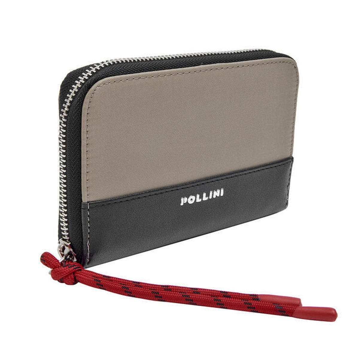 POLLINI -  Billetera Mujer estructurada Marrón claro Pollini