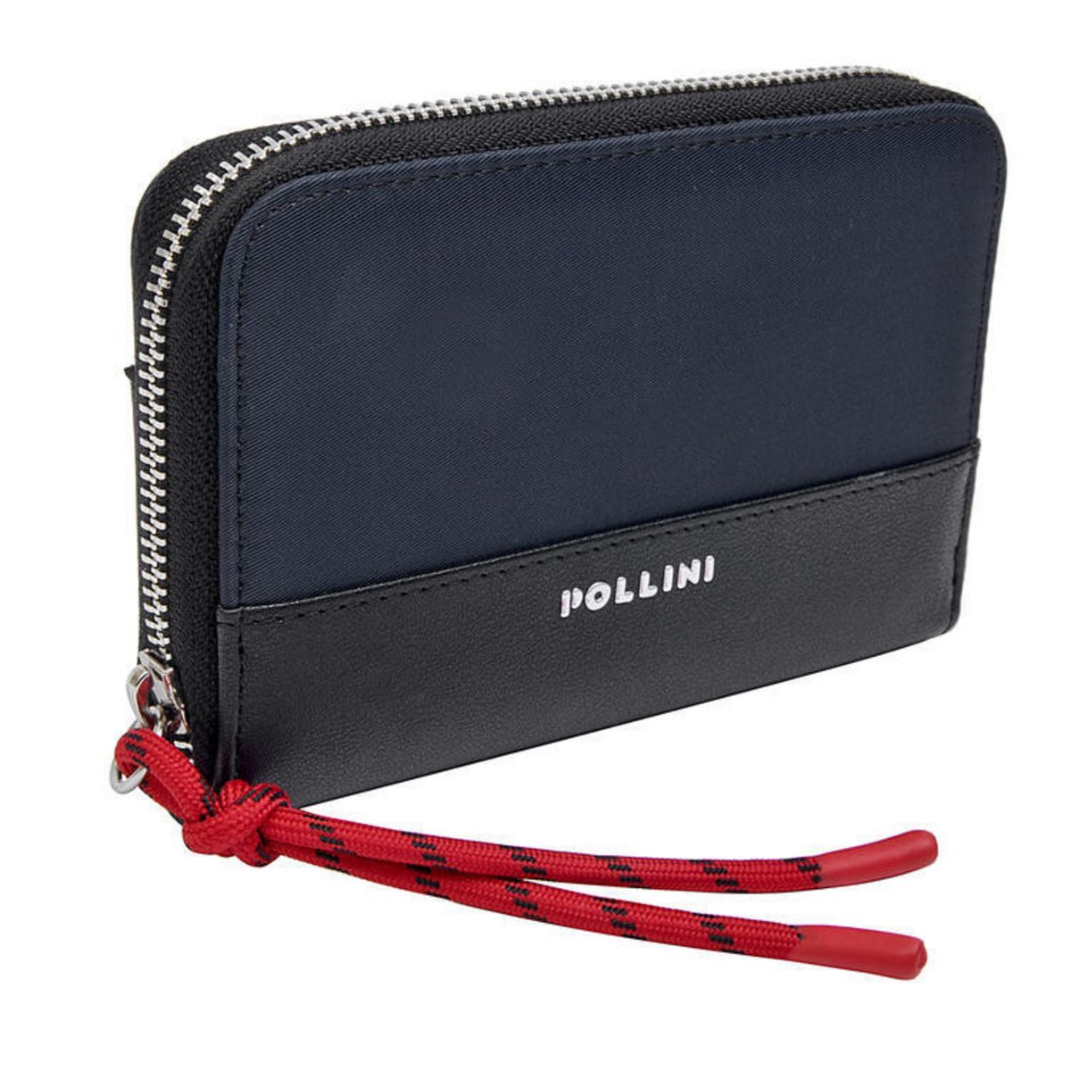 POLLINI -  Billetera Mujer estructurada Casual Azul Pollini