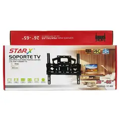 GENERICO - Soporte Para Tv De 26 A 65 Pulgadas/ Soporta Hasta 40kl Negro