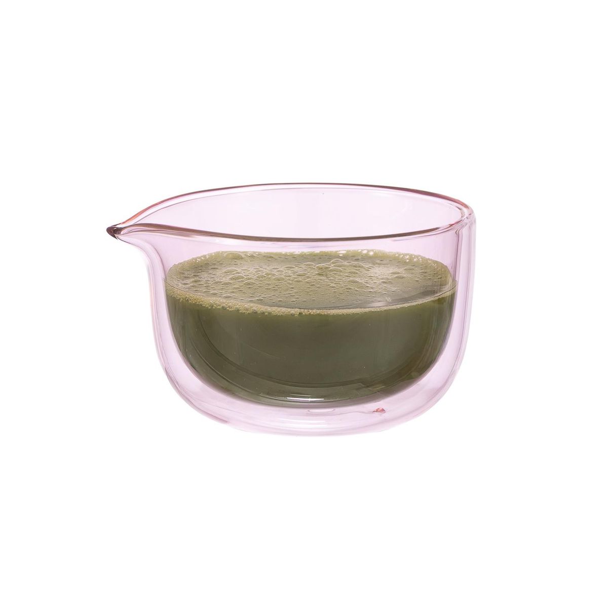 ADAGIO TEAS - Matcha Bowl Doble Vidrio Rosado
