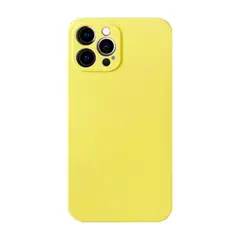 KBOD - Carcasa Antigolpes de Silicona Para iPhone 13 Amarillo