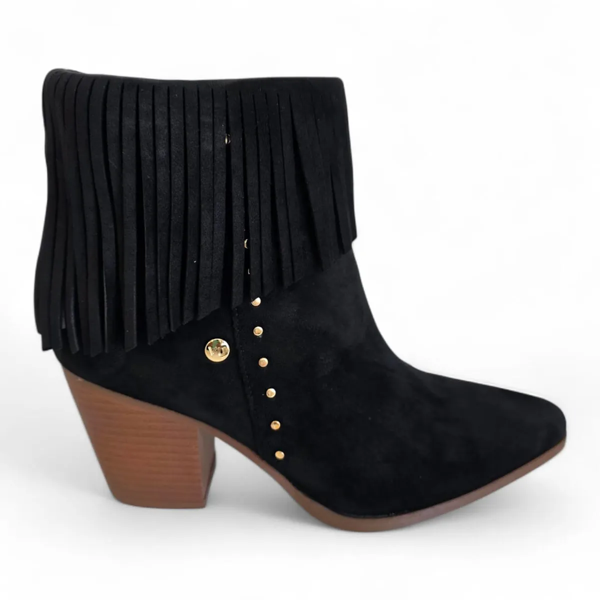 VIA UNO - Botin Mujer Via Uno WestWinter Fox Negro