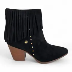 VIA UNO - Botin Mujer WestWinter Fox Negro