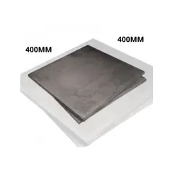 GENERICO - PLACA METALICA 40X40X6MM HIERRO LISO CALIDAD ASTM A-36