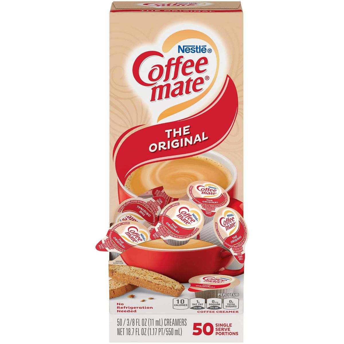 NESTLE - Crema para Café Individual Coffee-Mate Nestle 50 x 11 ml