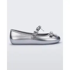 MELISSA - Soft Ballerina Bow Plata