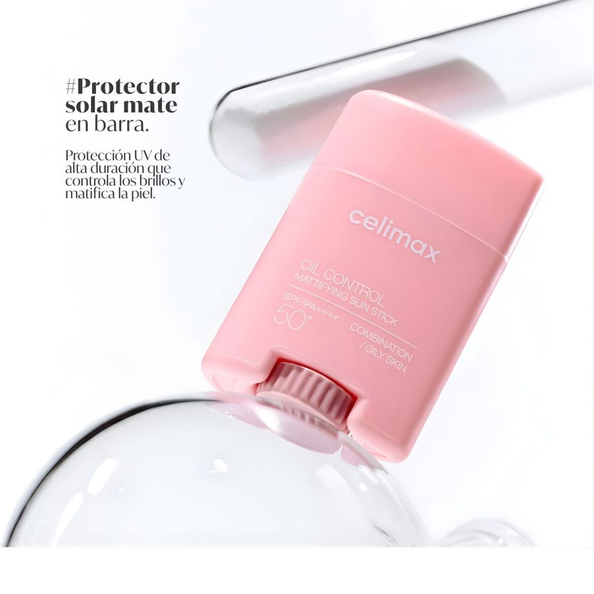 CELIMAX - Protector solar en barra matificante antibrillos - 19G