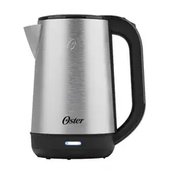 OSTER - Hervidor Eléctrico Acero Inoxidable 2l Bvstkt674 Gris