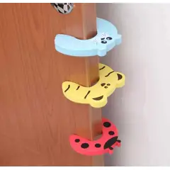 GENERICO - Pack 7 unds proteger la puerta de goma para bebe