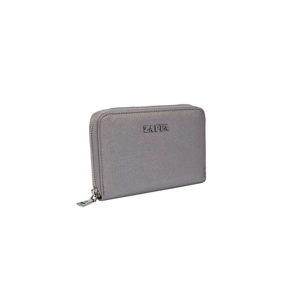 ZAPPA - Billetera Mujer Estructurada Casual Gris Zappa