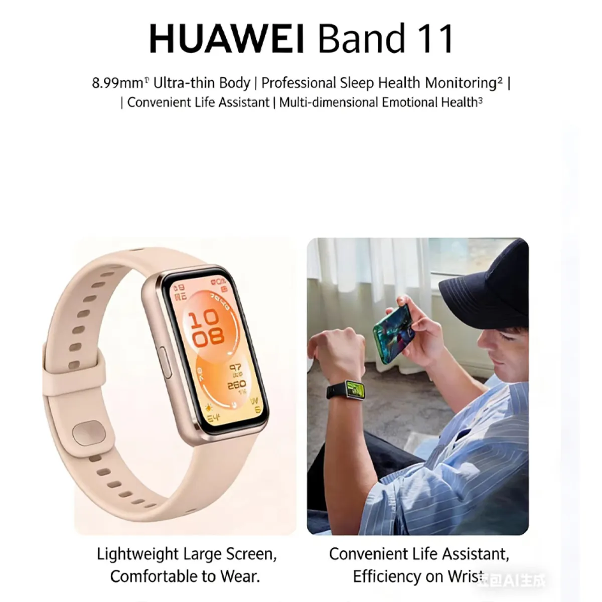 HUAWEI - Reloj inteligente Huawei Band 11 China Version