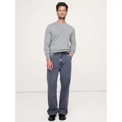 BANANA REPUBLIC - Sweater Hombre Merino Crew Gris