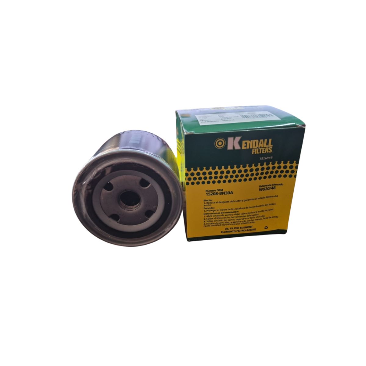 KENDALL FILTERS - FILTRO ACEITE NISSAN NAVARA 2.5 07-16 W920/48