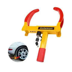 GENERICO - Traba Rueda Antirrobo Seguridad y Protección