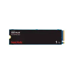 SANDISK - Disco Duro Interno SSD Plus 1TB NVMe M.2 2280 PCIe 3.0 x4