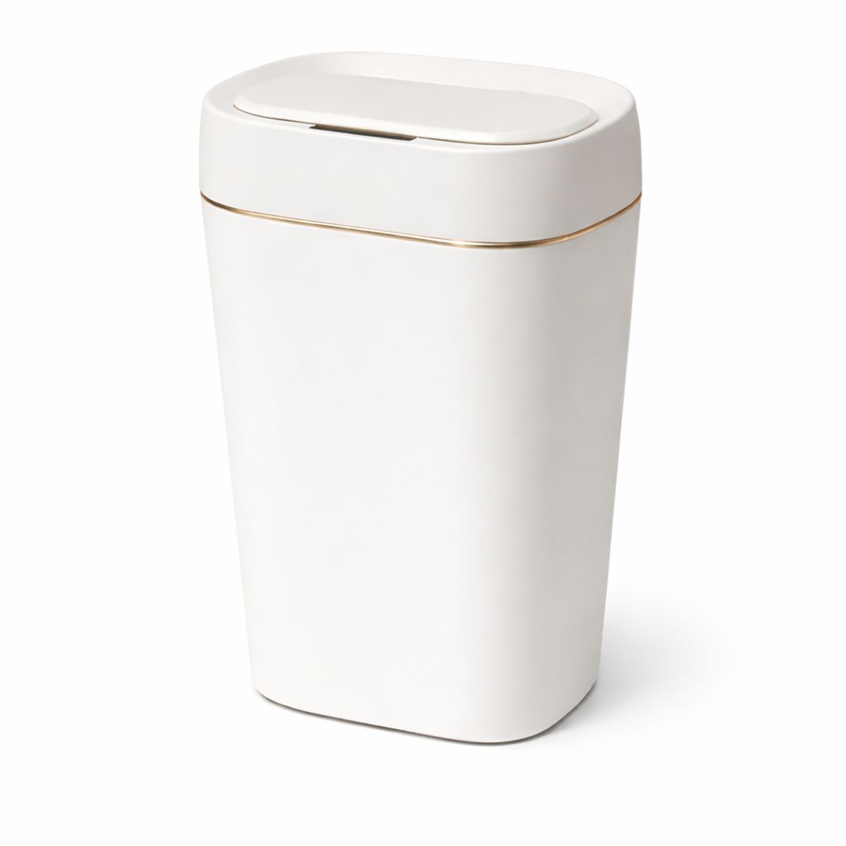 GENERICO - Bote De Basura Inteligente Con Sensor Papelera Automática Blanco