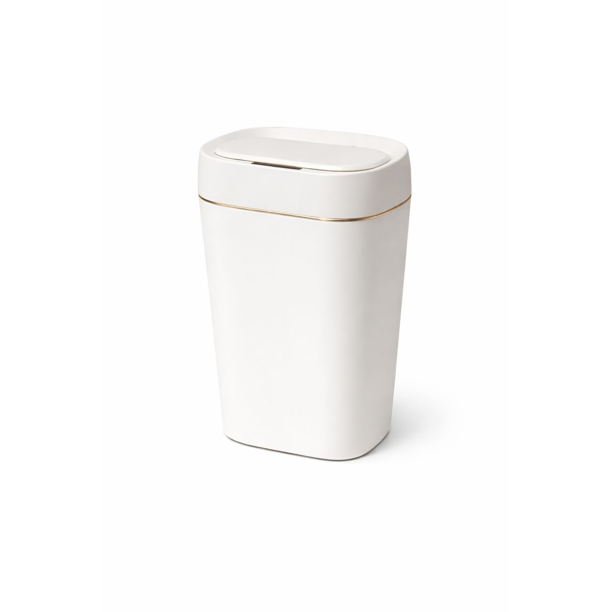 GENERICO - Bote De Basura Inteligente Con Sensor Papelera Automática Blanco