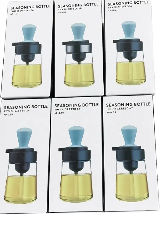 GENERICO Dispensador De Aceite Dosificador Botella De Vidrio