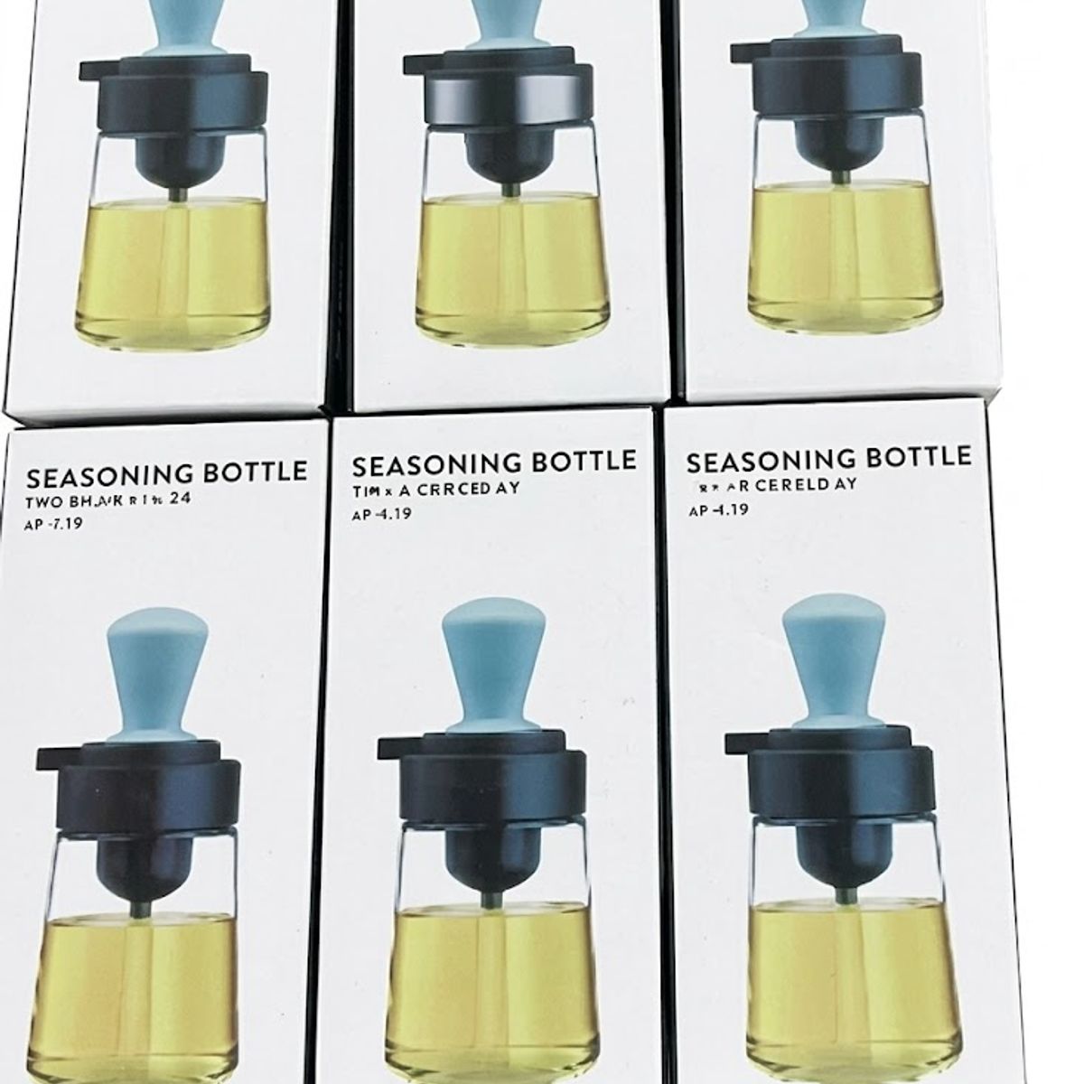 GENERICO - Dispensador De Aceite Dosificador Botella De Vidrio