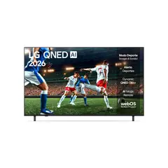 LG - TV 86 QNED AI 4K El fútbol en su máxima expresión