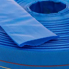 BOLTON - Manguera Flex PVC Reforzada Azul 1 1/2" 38 mm 100 m