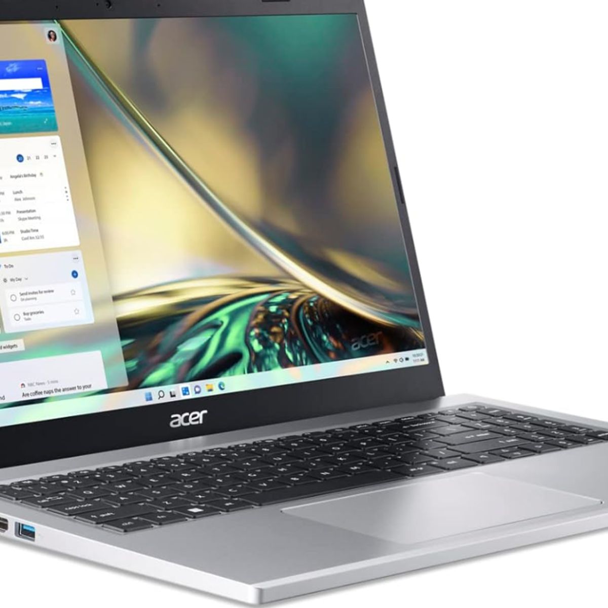 ACER - Laptop Acer Aspire 3 15.6'' FHD Touch, AMD Ryzen 5 7520U, 16GB RAM, 1TB SSD, Windows 11, Silver (A315‑24PT‑R288)