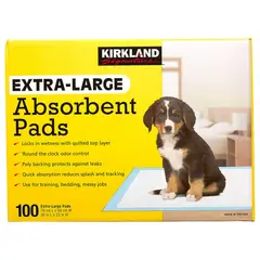 KIRKLAND - Sabanillas para Perro Extra Grandes 76 x 58 cm 100 un