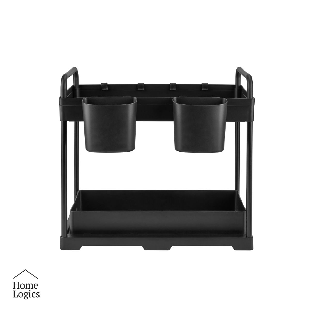 HOME LOGICS - Organizador Multiusos 2 Niveles Rack Deslizante Home Logics Kiosclub