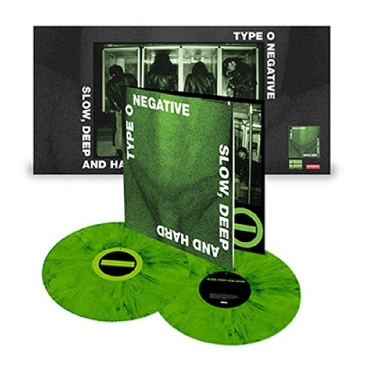 GENERICO - Type O Negative  Slow, Deep And Hard Ed. Deluxe Vinilo Doble