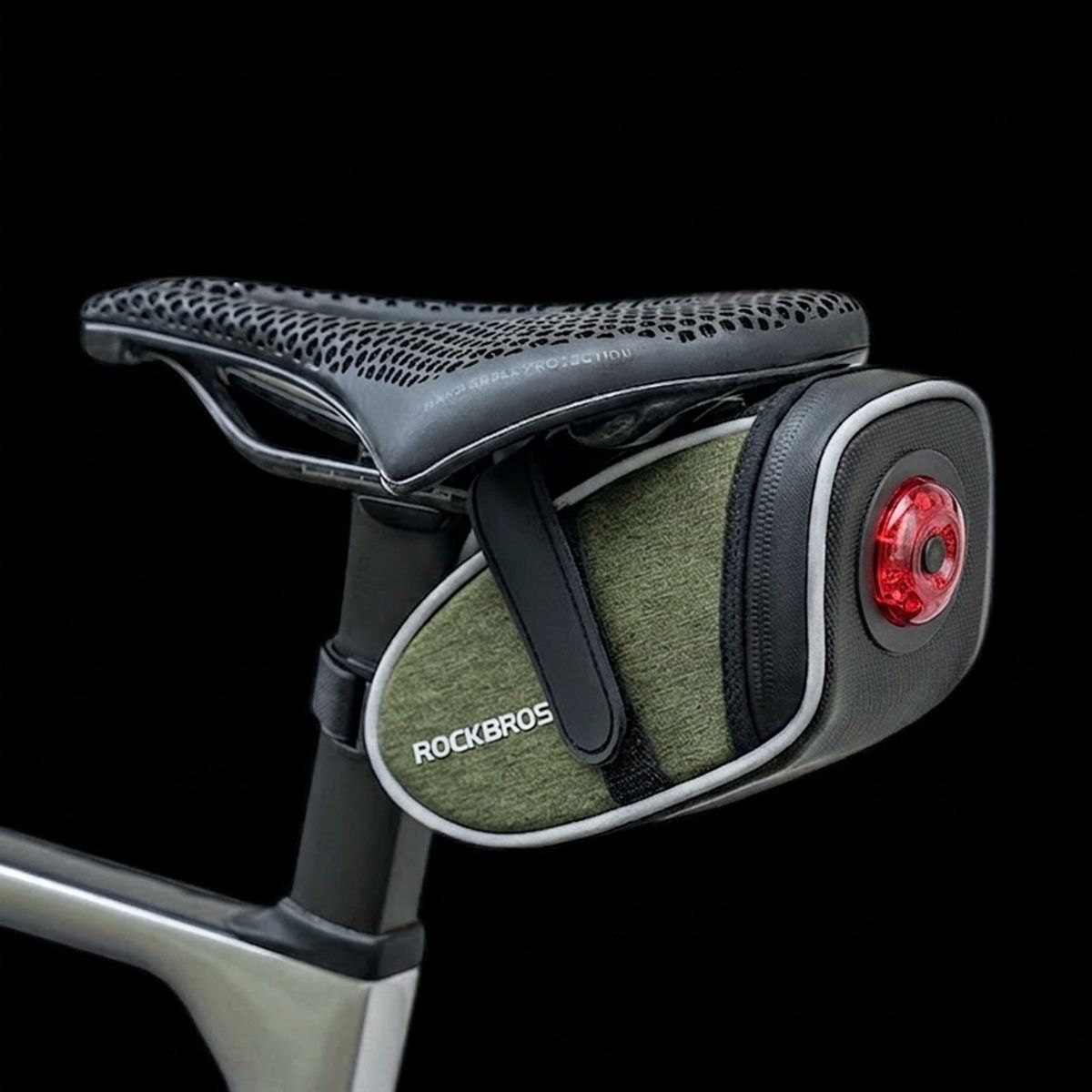 GENERICO - Bolso Asiento Sillín Bicicleta Rockbros Reflectante