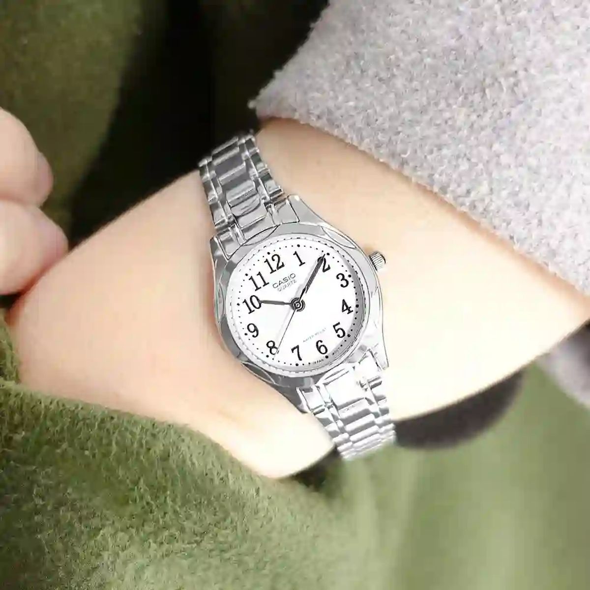 CASIO - RELOJ CASIO LTP-1275D-7BDF PLATEADO MUJER