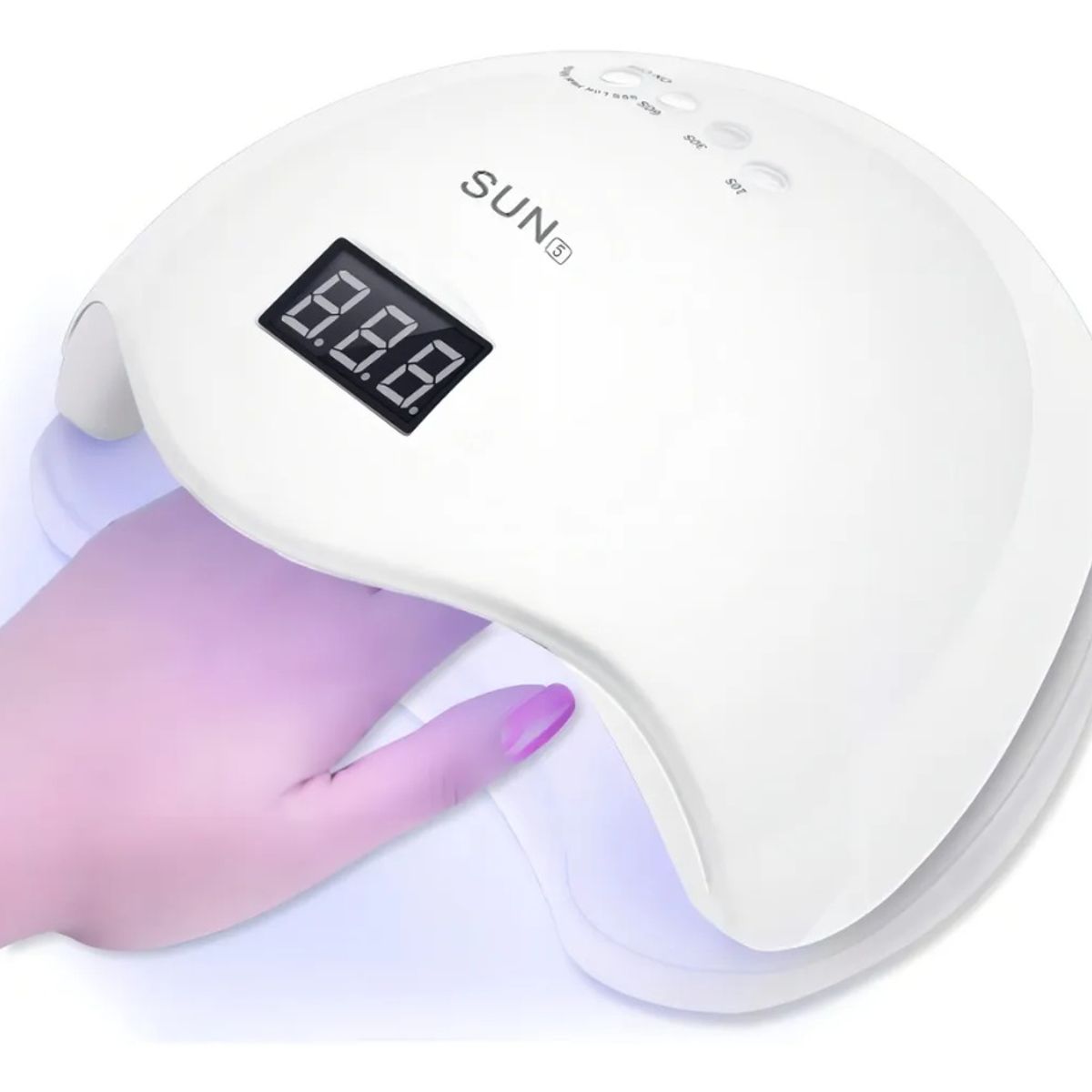 GENERICO - Lampara Leduv 48w Para Uñas Blanco