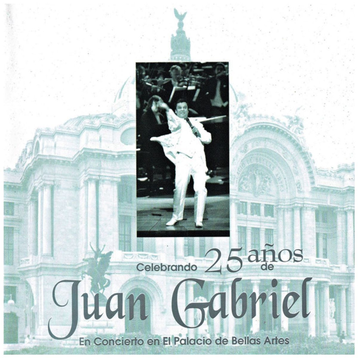 HITWAY MUSIC - JUAN GABRIEL - 25 AÑOS EN EL PALACIO DE BELLAS ARTES 2CD - CD