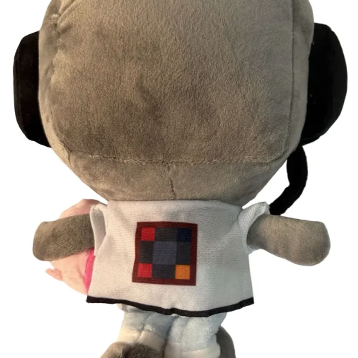 GENERICO - Peluche Bobicraft Minecraft Felpa Suave 25cm Gamer Genérico Gris