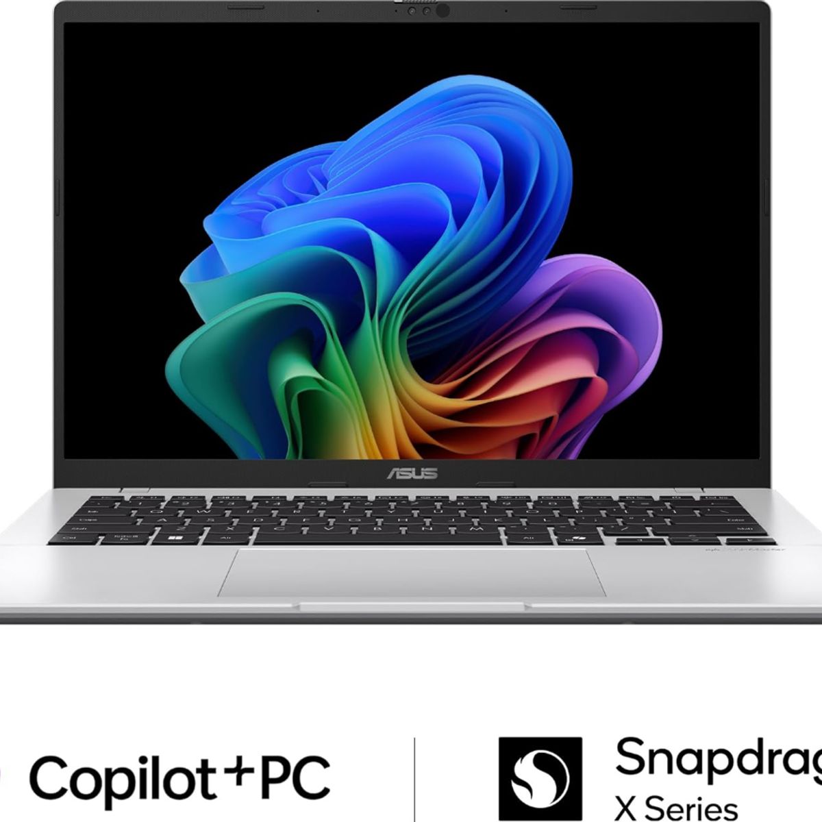 ASUS - ASUS Vivobook 14 FHD 14", Snapdragon X1‑26‑100, 16GB RAM, 512GB SSD, Windows 11, Quiet Blue (X1407QA)