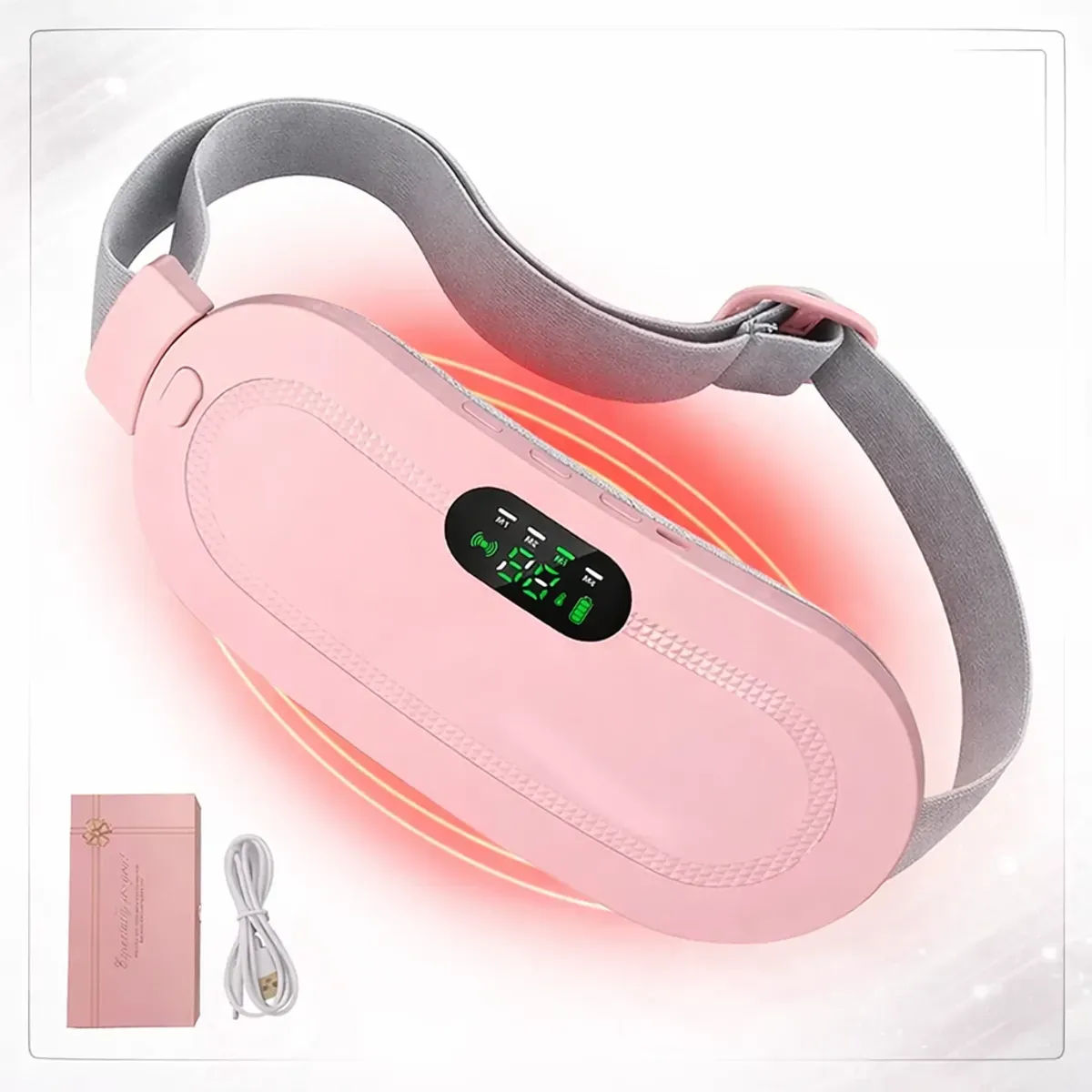 MOVI - Cinturón para el Alivio  Inmediato de Cólicos y Dolores Menstruales - Bienestar y Comodidad Total