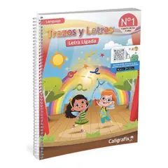 CALIGRAFIX - TRAZOS Y LETRAS 1 LETRA LIGADA 4 AÑOS - NUEVA EDICIÓN 2026