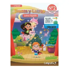 CALIGRAFIX - TRAZOS Y LETRAS 2 LETRA LIGADA 5 AÑOS - NUEVA EDICIÓN 2026