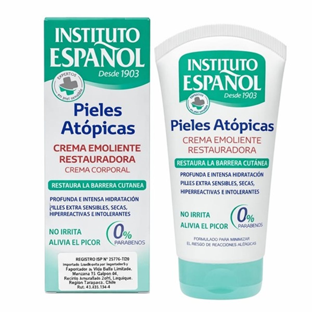 INSTITUTO ESPANOL - CREMA EMOLIENTE RESTAURADORA PIEL ATOPICAS 150 ML