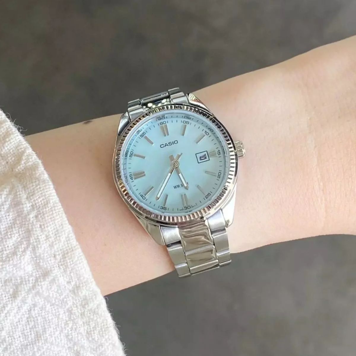 CASIO - RELOJ CASIO LTP-1302DS-2AVDF PLATEADO MUJER