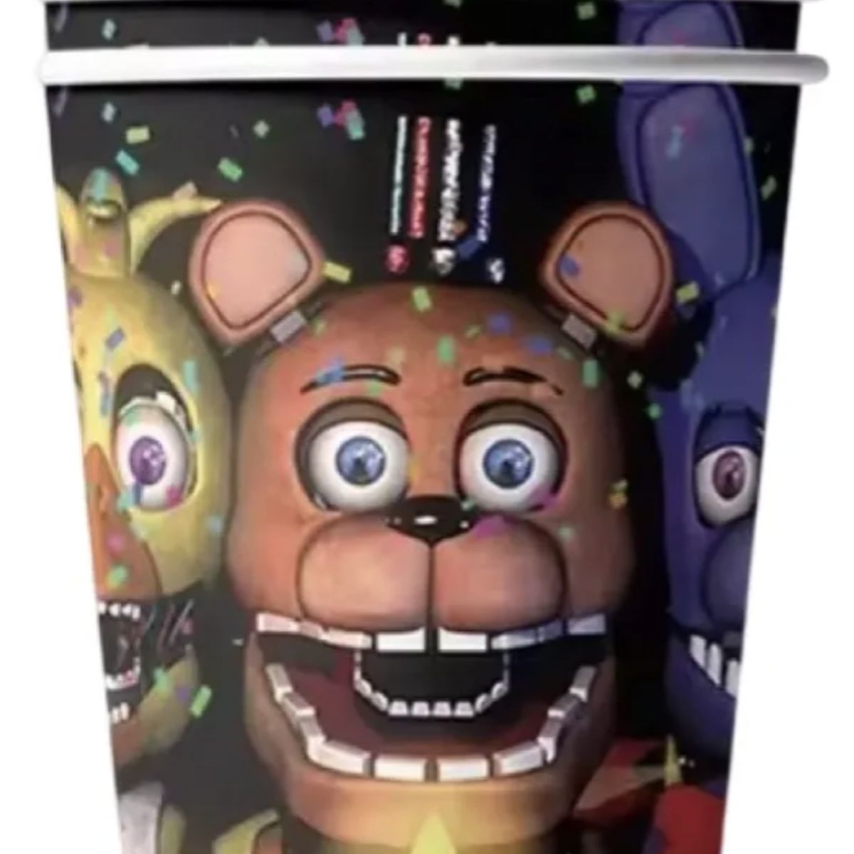 GENERICO - Set 10 Vasos Fiesta Genérica Five Night At Freddy's Para Kit cumpleaños