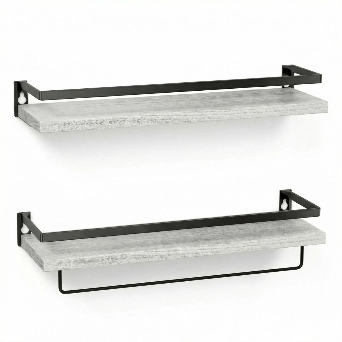 IDEEHOUSE - Repisas Flotantes Para Montaje En Pared Kit X2 Estantes