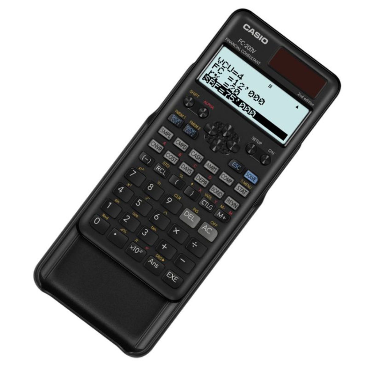CASIO - Calculadora Cientifica Financiera Modelo FC-200V-2